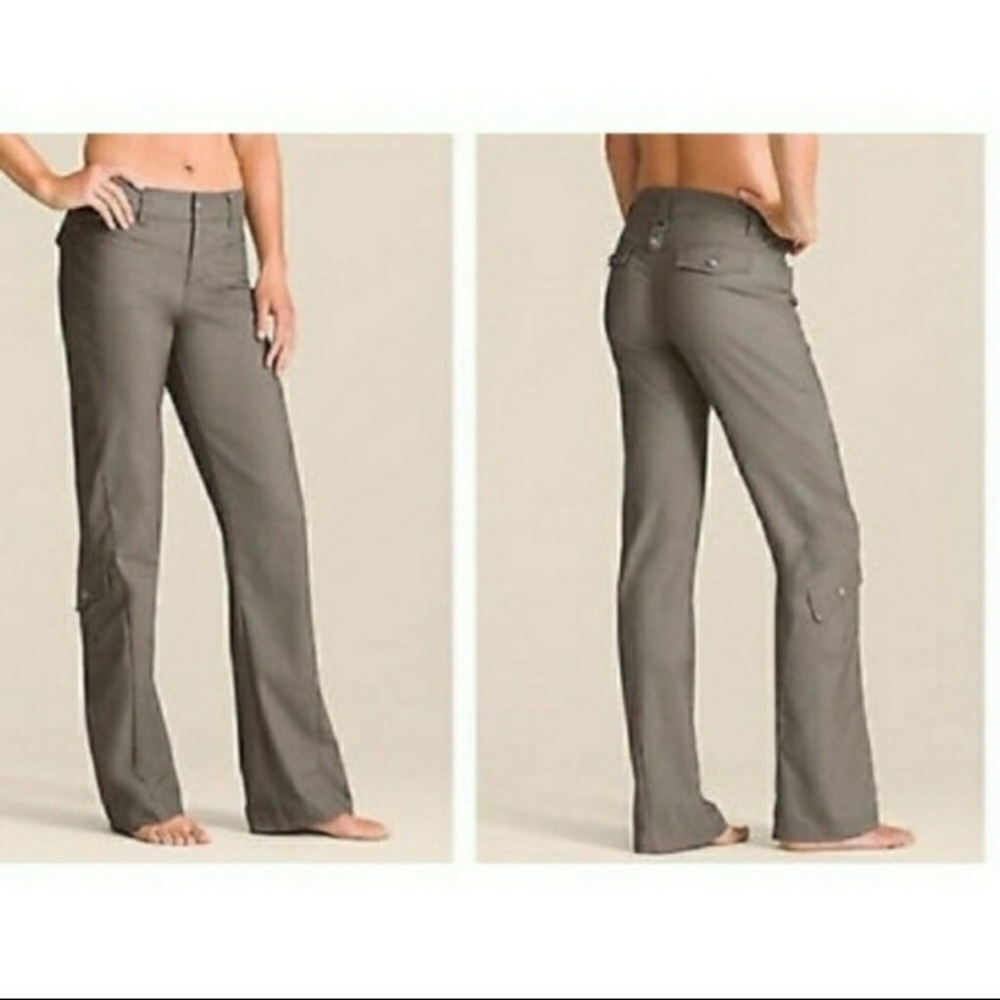 Athleta Hiker Dry Dipper Olive Green Pants 2